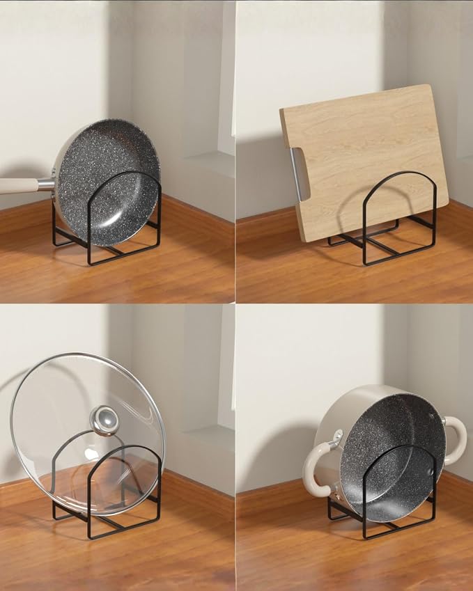 4 Pack Kitchen Plate Holder Organizer - Image 9