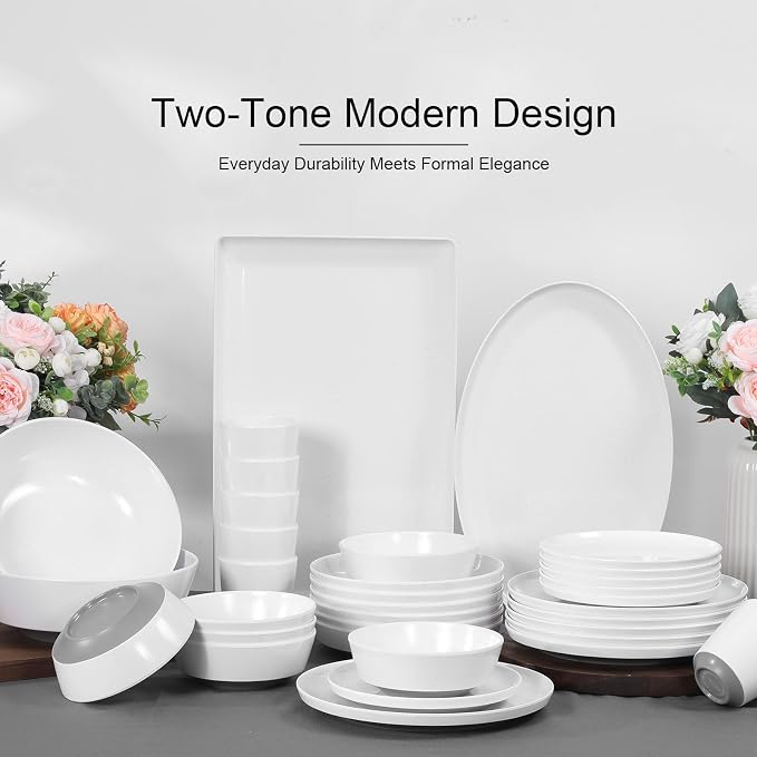 Webbylee 16" Melamine Oval Platter Set of 2 - Image 7