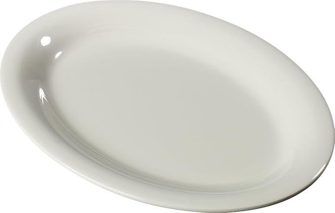 Carlisle FoodService Products Sierrus Oval Platter, Heavy Duty Melamine Tray by CarlisleFoodServiceProducts