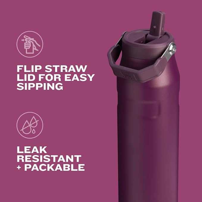 Stanley IceFlow Flip Straw 2.0 Water Bottle 16 OZ | Built-In Straw - Image 5