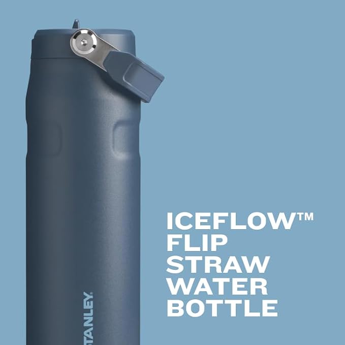 Stanley IceFlow Flip Straw 2.0 Water Bottle 24 OZ | Built-In Straw - Image 2