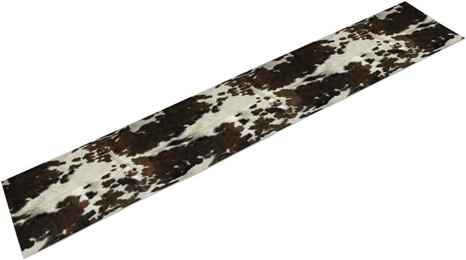 Cow Print Table Runner, 13x60 Inch - Image 5