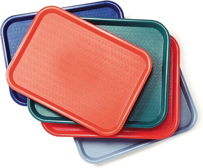 Carlisle FoodService Products Cafe Plastic Fast Food Tray - Image 6