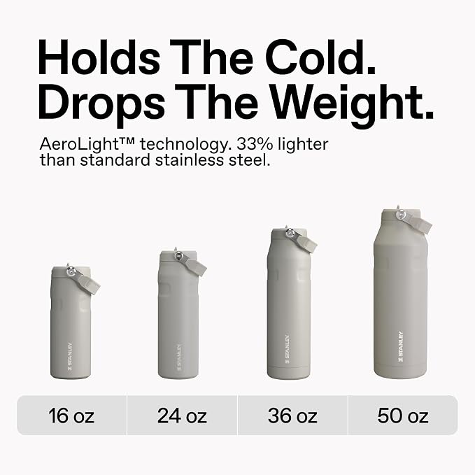 Stanley IceFlow Flip Straw 2.0 Water Bottle 36 OZ | Built-In Straw - Image 7