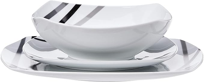Amazon Basics Square Dinnerware Set - Image 5