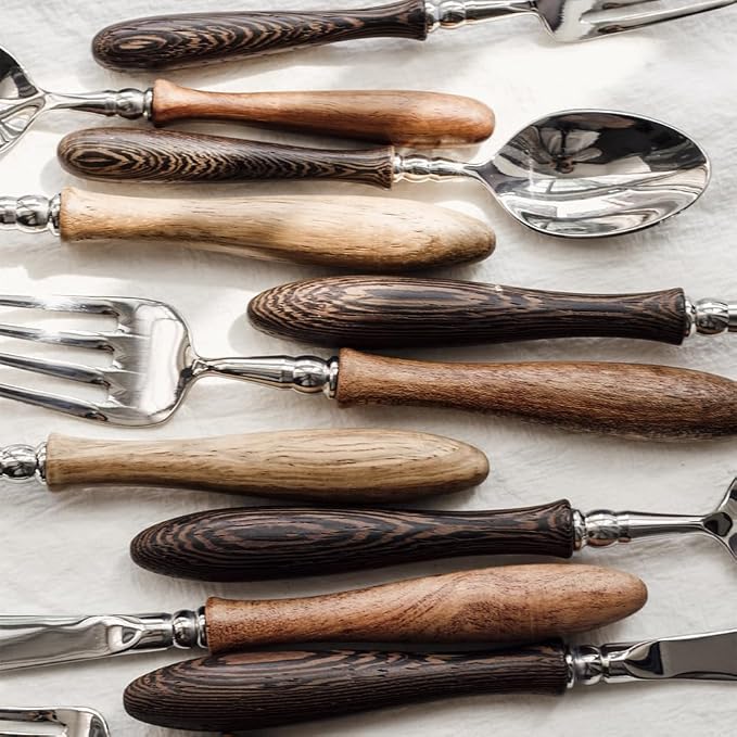 30 Piece Silverware Set Service - Image 3