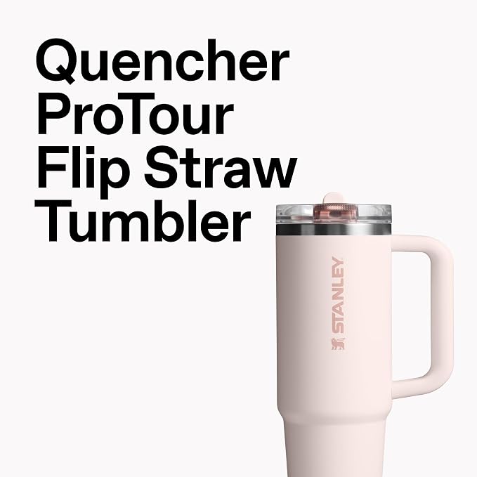STANLEY Quencher ProTour Flipstraw Tumbler, 40 oz, Chartreuse | Built-In Straw - Image 4