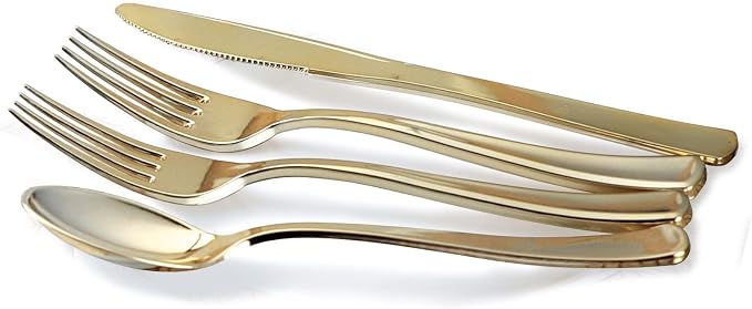 OCCASIONS 640 Piece Disposable Dinnerware Set - Image 4