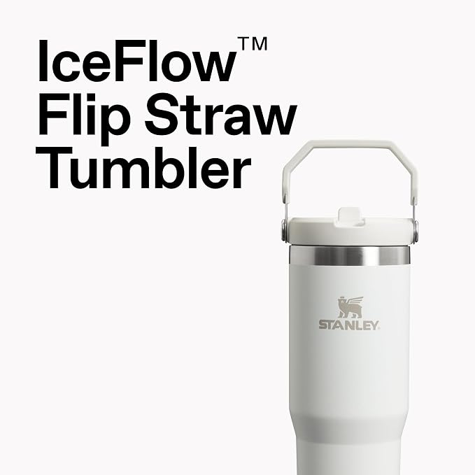 STANLEY IceFlow 2.0 Flip Straw Tumbler, 30 oz, Daffodil Emerald | Easy Carry - Image 4