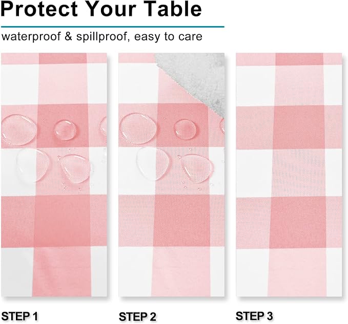 Checkered Tablecloth Rectangle - Image 3