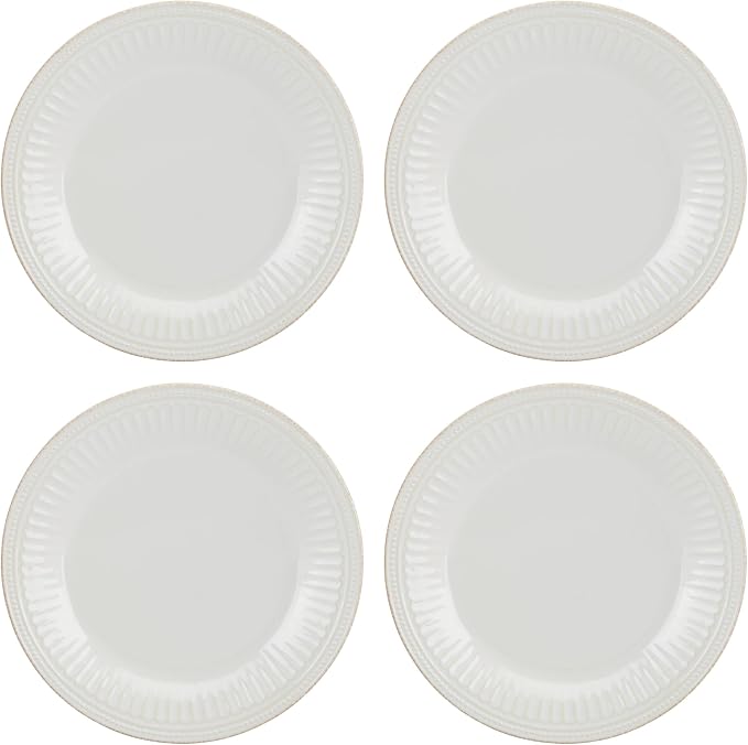 Lenox 895721 French Perle Groove Dinner Plates by Lenox