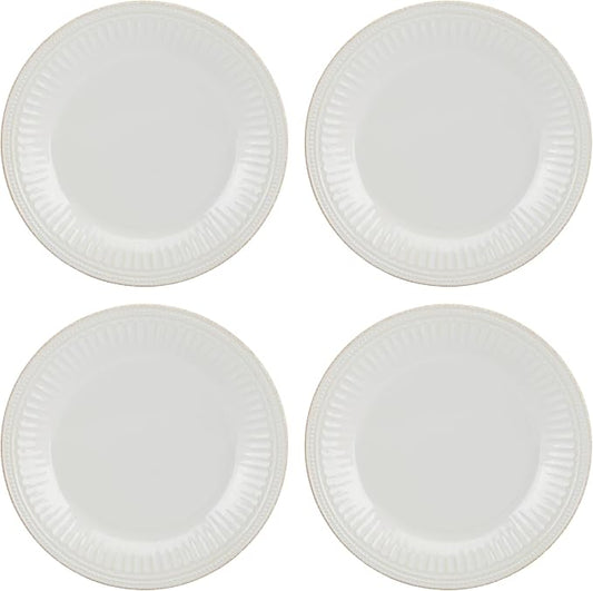Lenox 895721 French Perle Groove Dinner Plates by Lenox