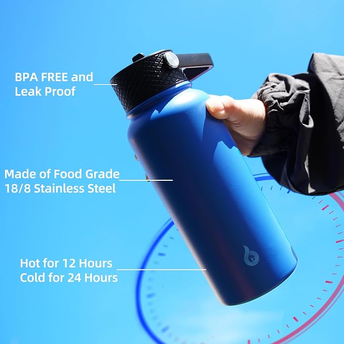 BJPKPK 22oz Insulated Water Bottle - Image 5