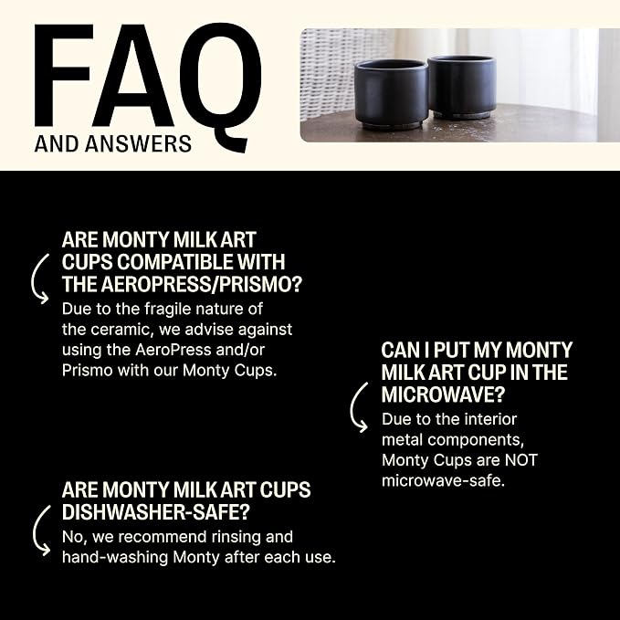 Fellow Monty Double Wall Cappuccino Mug - Image 3