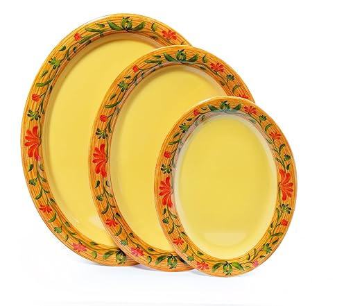 G.E.T. OP-120-VN Melamine Oval Serving Platter / Dinner Plate, Venetian | - Image 5