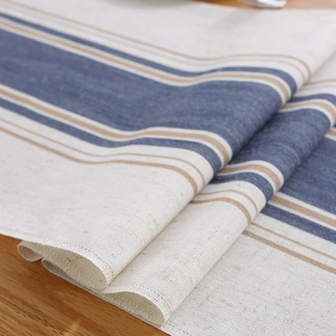 Blue Table Runner 90 Inches Long - Image 3