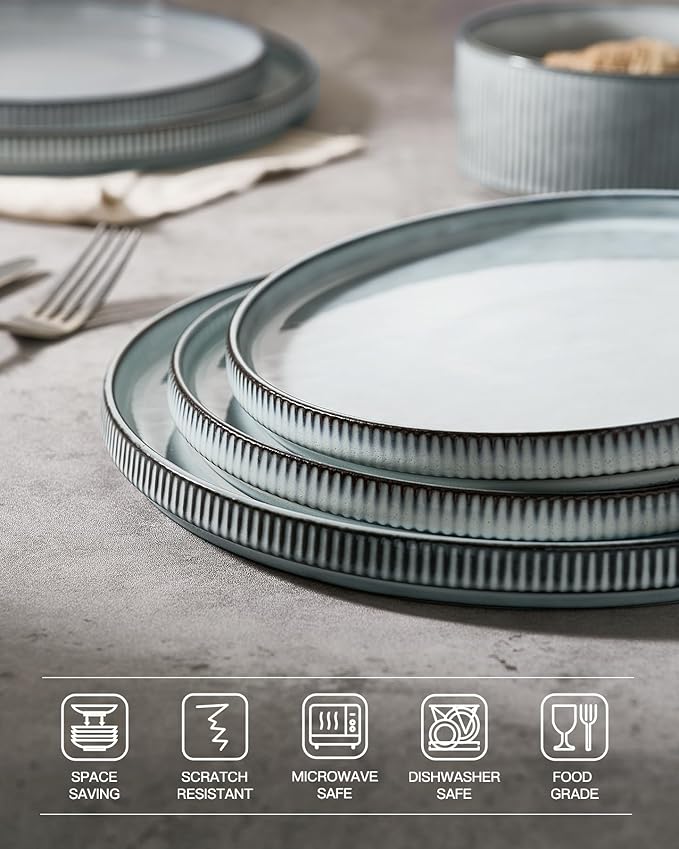 famiware Star 10/8 inches Dinner Plates Set - Image 4