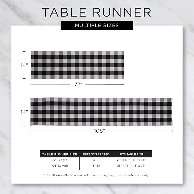 DII Everyday Collection, Fringed Solid Tabletop, Table Runner - Image 8
