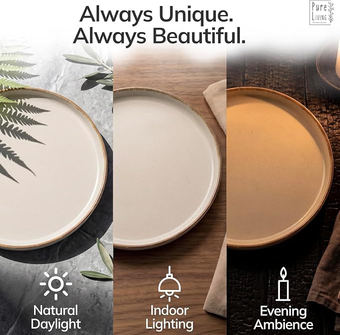 16 Piece Stoneware Dinnerware Set - Image 7