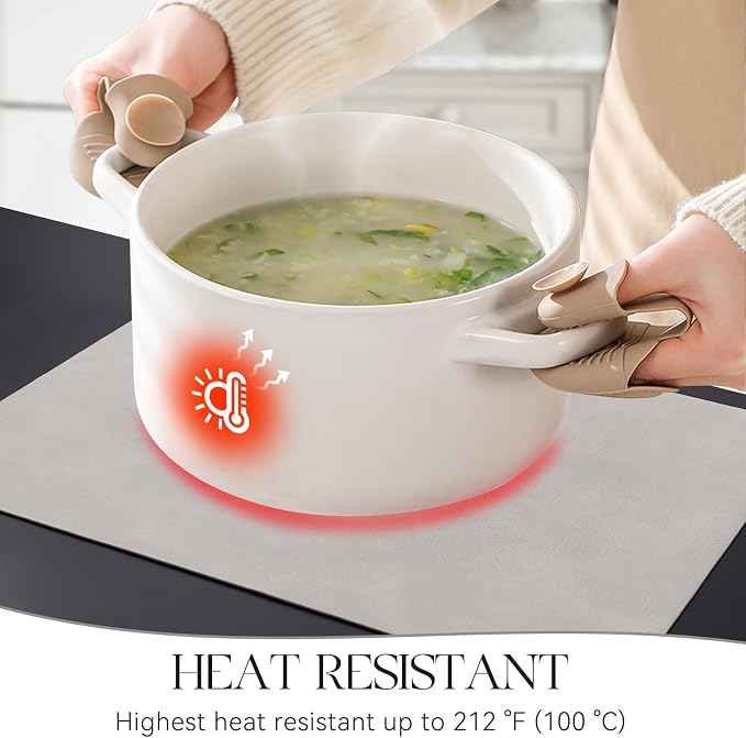MOSAYT Vinyl Placemats Set of 6-12 X 17 Inch - Image 3