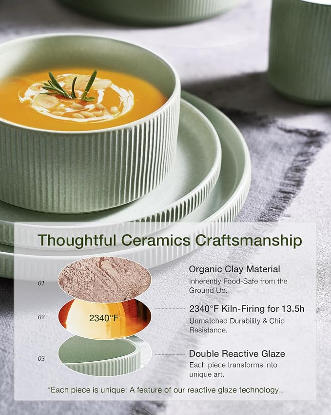 Famiware Star Stoneware Dinnerware Sets - Image 5