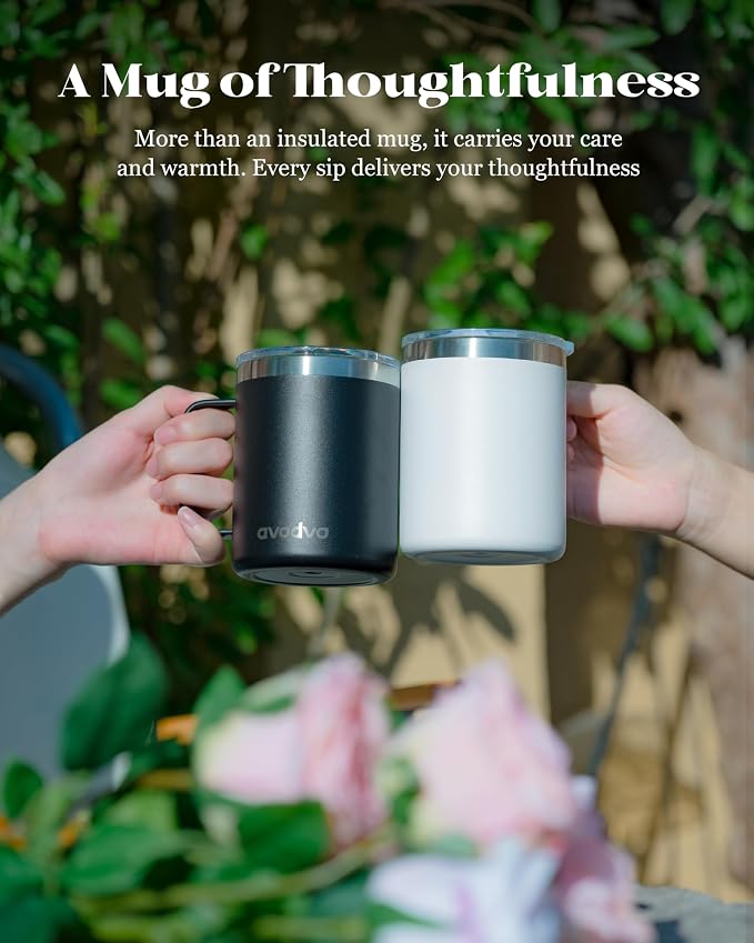 8 Pack 12oz Insulated Coffee Mug - Image 6