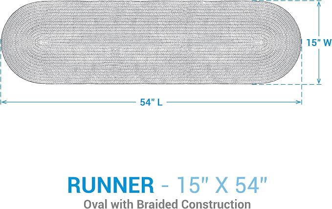 Park Designs Basil Spice Bin Table Runner 15" x 54", Braided | Cotton | Thickly - Image 4