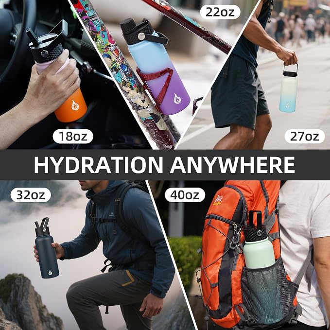 BJPKPK 40oz Insulated Water Bottle - Image 6