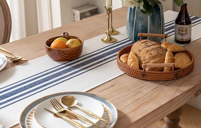 Boho Table Runner for Modern Farmhouse Decor, Dining Table décor 13 x 90 Inch - Image 5