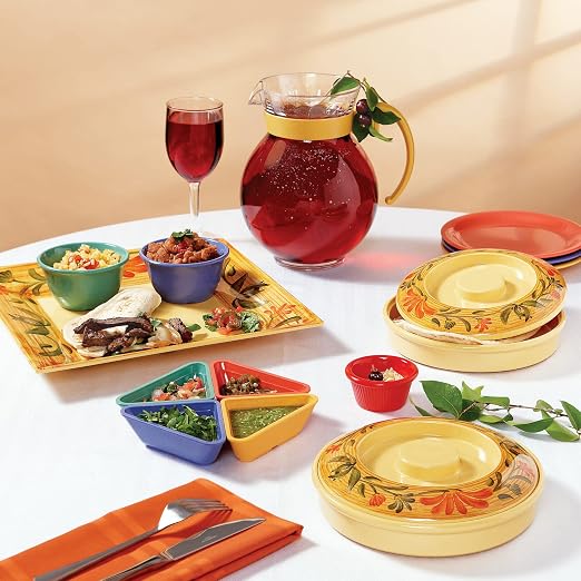 GET OP-135-VN Melamine Oval Serving Platter / Dinner Plate, 13.5" x 10.25" - Image 4