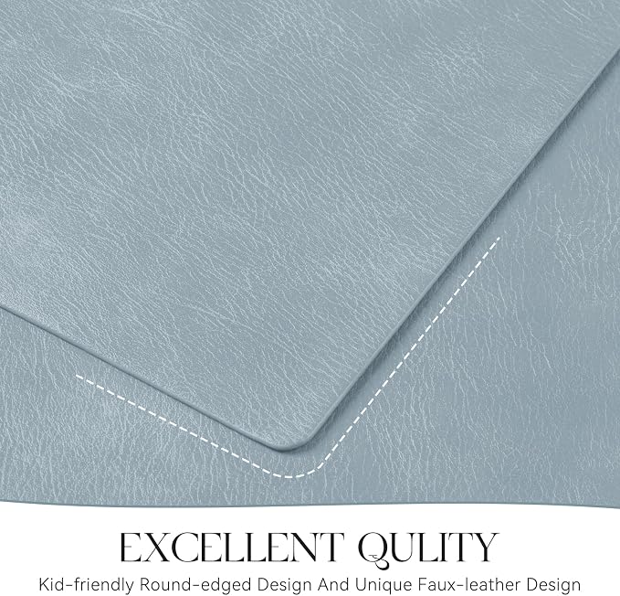 MOSAYT Vinyl Placemats Set of 8-12 X 17 Inch - Image 5