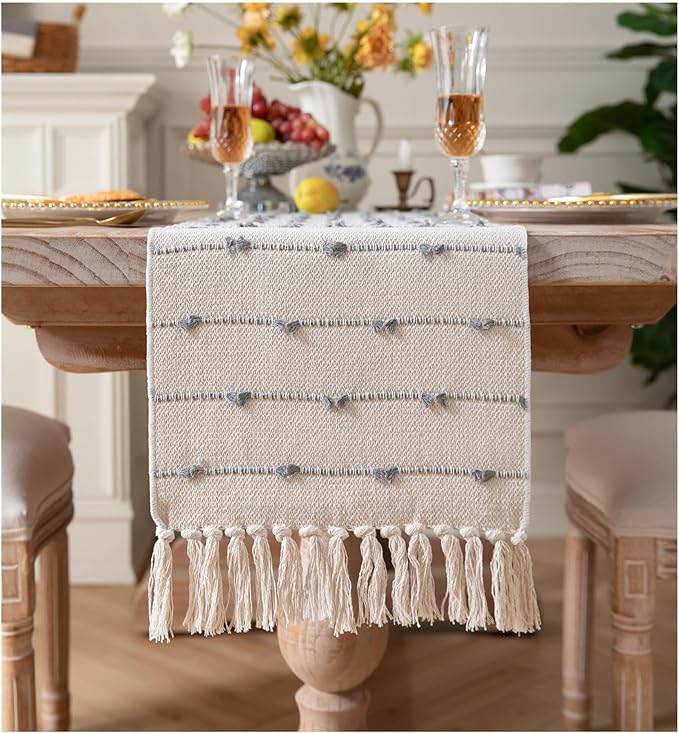 Caflife Boho Table Runner 108 Inchs Long by Caflife