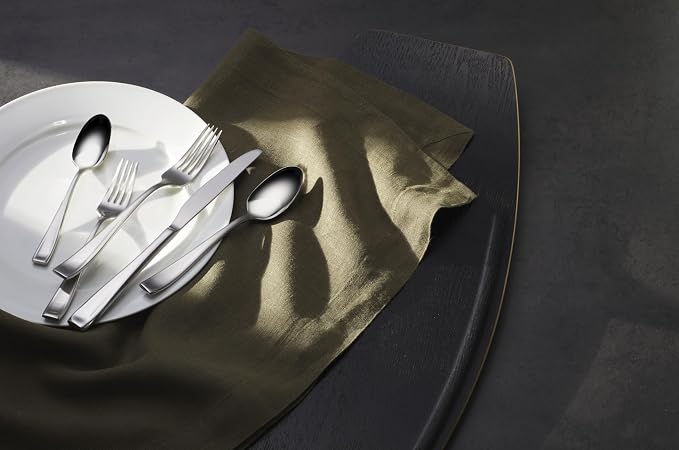 Oneida Moda 5-Piece 18/10 Silverware Set - Image 9