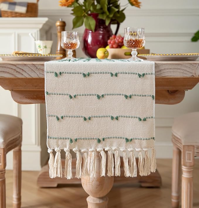 Caflife Boho Table Runner 108 Inchs Long by Caflife