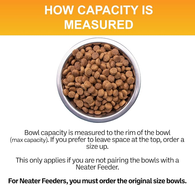 Neater Pet Brands 7 Cup Stainless Steel Dog Bowls, 1 Single Neater Feeder - Image 6