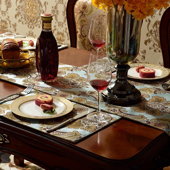 Extra Luxury Dinner Placemats Set of 6, - Image 7