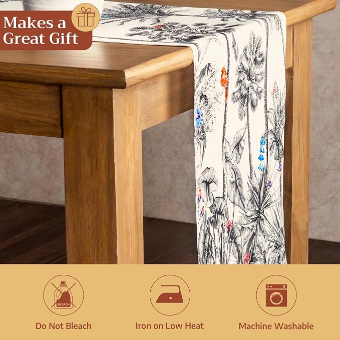 Maison d' Hermine Table Runner 100% Cotton 14.50" x 60" | Table Runners 60 - Image 5