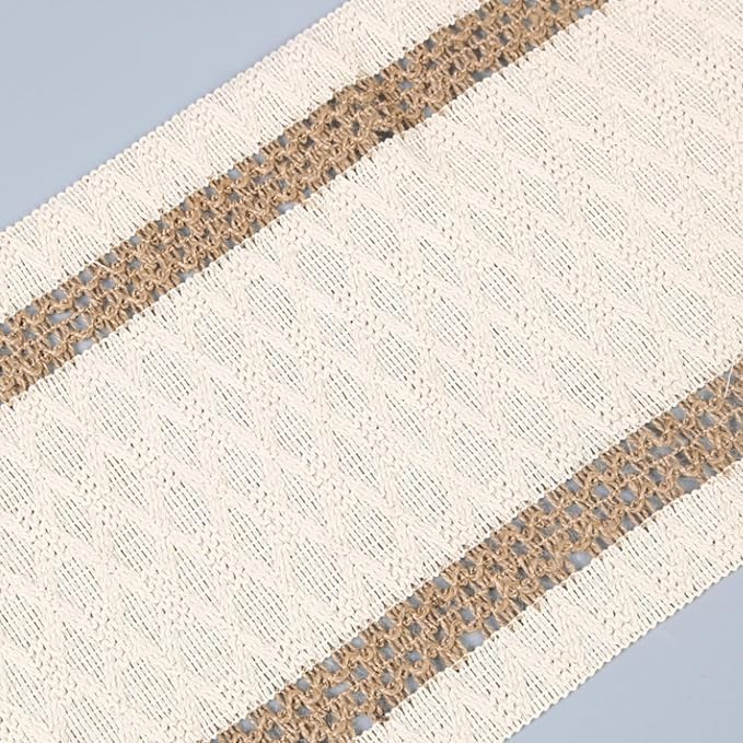 Boho Table Runner 48 Inches Long Summer Decorations Farmhouse Macrame Table - Image 7