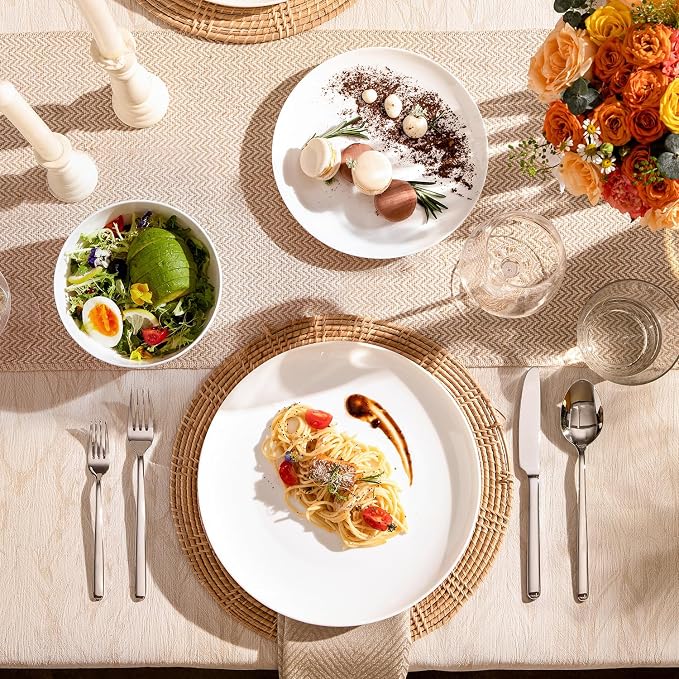 6-Piece Bone China Dinnerware Set - Image 5