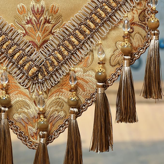 Luxury Velvet Gold Table Runner 72 Inches Long - Image 6