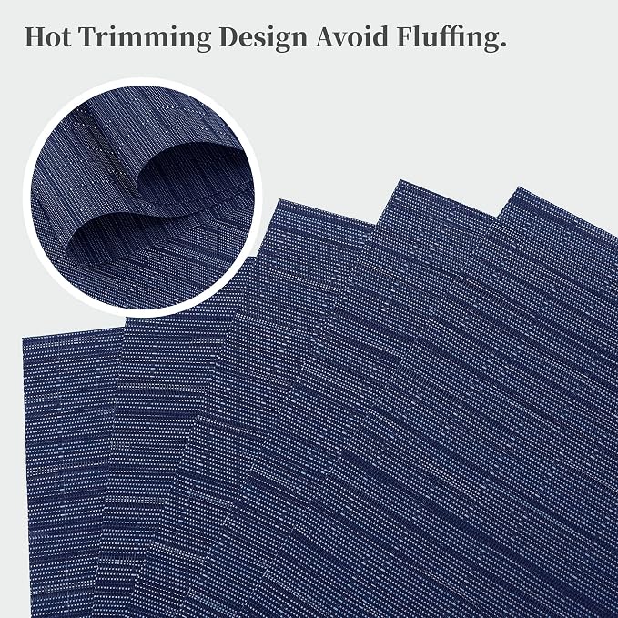 Leetaltree Blue Placemats Set of 8 - Image 5