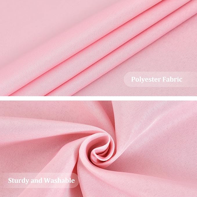 Wolkemer Farmhouse Pink Table Runner Dining Table Runners 60 Inches Long | - Image 4
