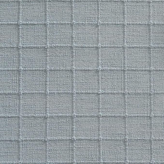 Artisanal Grid Linen Table Runner, 13x90 Inches Chambray | Heavy Textured - Image 7