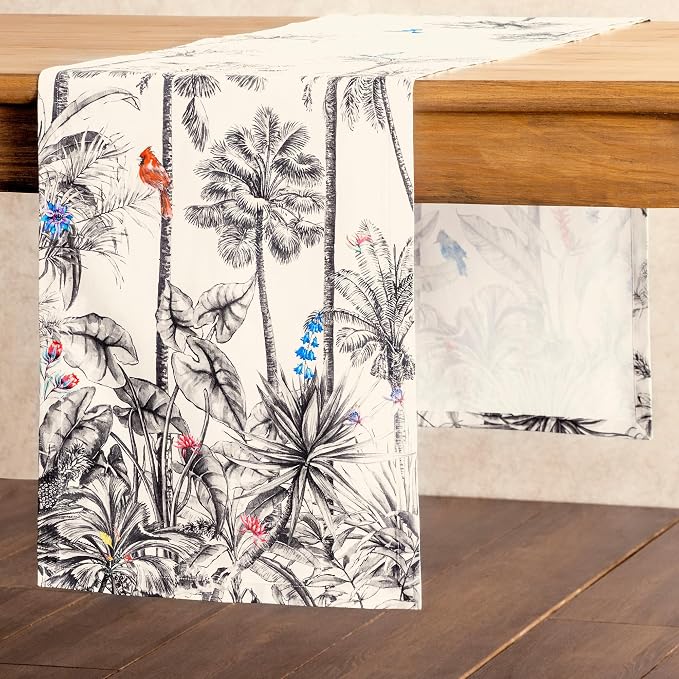 Maison d' Hermine Table Runner 100% Cotton 14.50" x 72" | Table Runners 72 - Image 8