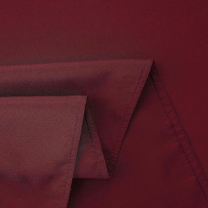 FOLINS&HOME Burgundy Waterproof Decorative Table Runner 48 Inches Long | 210GSM - Image 5
